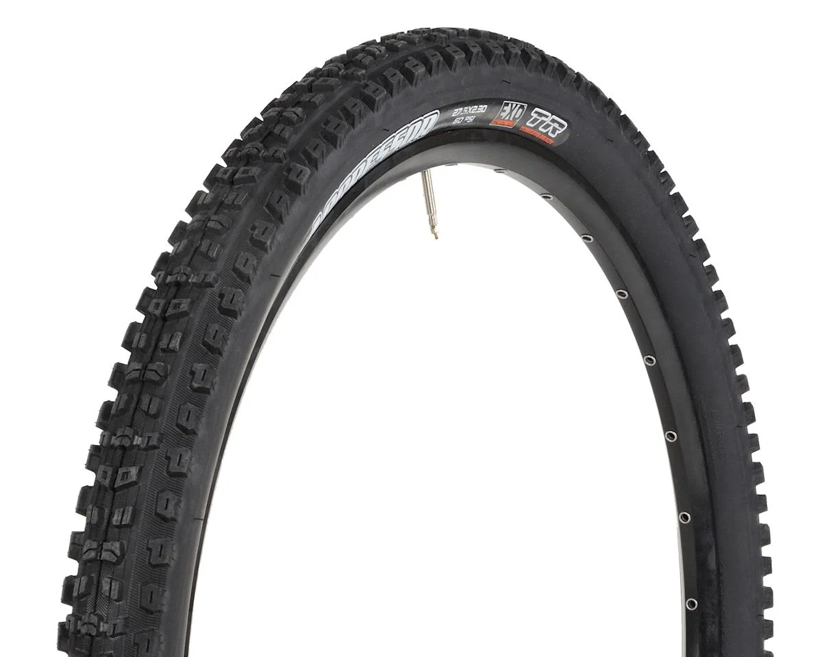 Maxxis Aggressor Tubeless Mountain Tire (Black) (27.5") (2.3") (Dual/EXO)